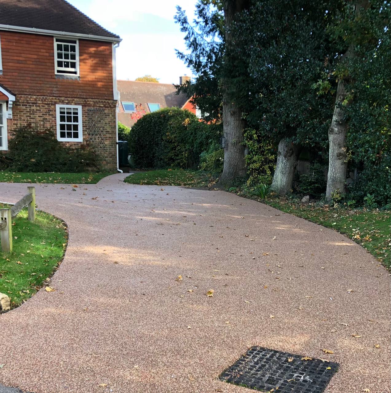 This is a photo of a Resin bound driveway carried out in a district of Southampton. All works done by Resin Driveways Southampton